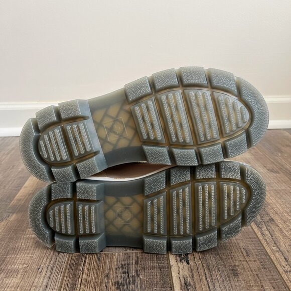 Dr. Martens Women's Combs W 6 Eyelet Combat Boots Parchment Beige 40/60 Size 11 - Picture 9 of 12